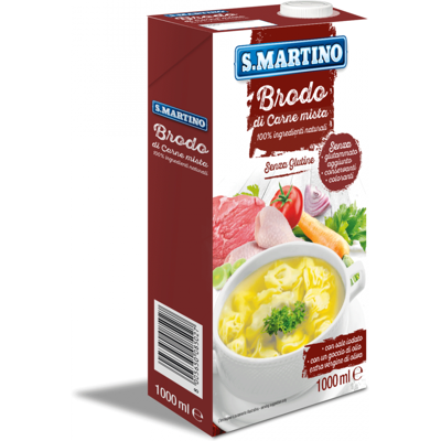 S.MARTINO Brodo pronto Carne Mista 1 lt S.MARTINO Brodo pronto Carne Mista 1 lt