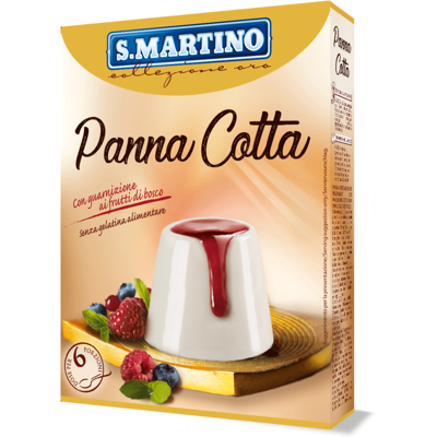 S.MARTINO Panna Cotta ai Frutti di Bosco 105g S.MARTINO Panna Cotta ai Frutti di Bosco 105g