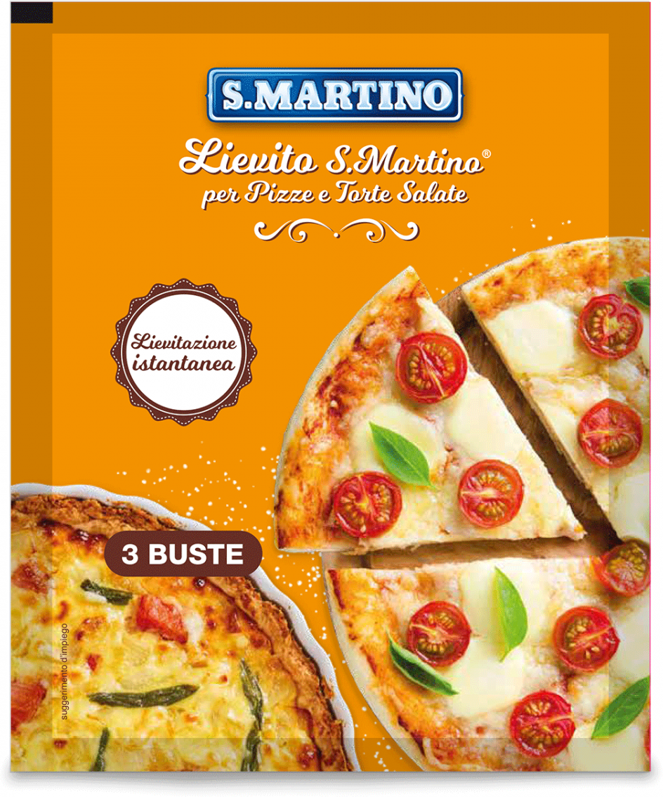 S.MARTINO Lievito per Pizze e Torte Salate 48g