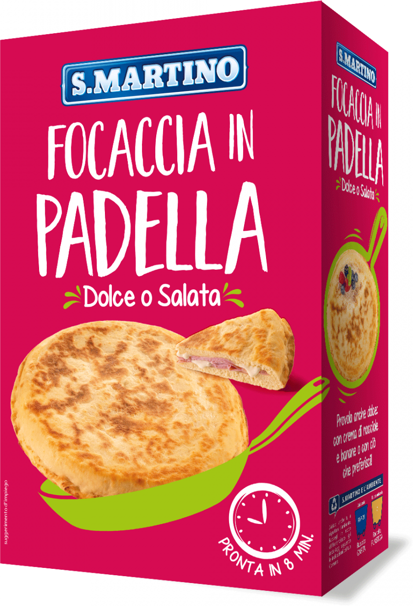 S.MARTINO Focaccia in Padella 250g