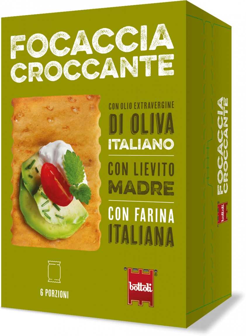 BOTTOLI Focaccia Croccante 250g