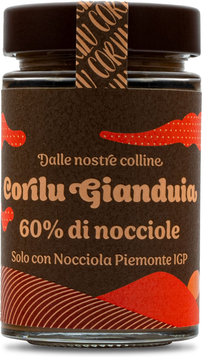 CORILU Crema di Nocciola Gianduia 212g