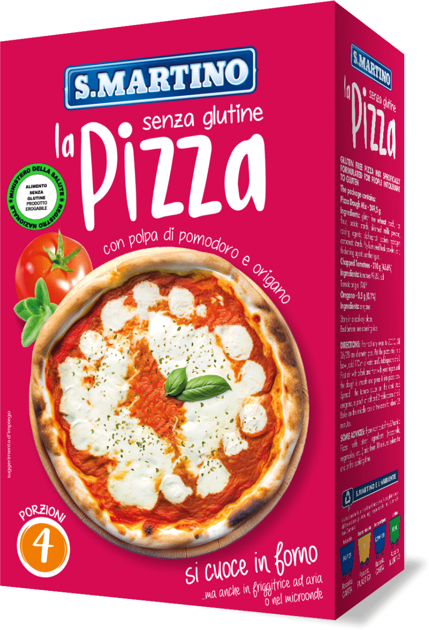 S.MARTINO Pizza senza glutine 460g