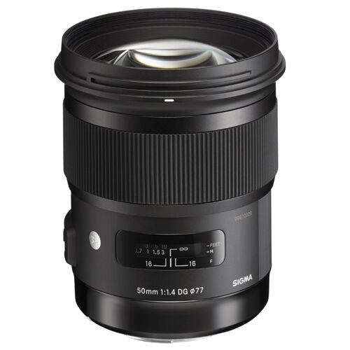 Sigma 50mm f/1.4 DG HSM Art Nikon F FX- Garanzia Ufficiale Italia