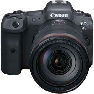 Canon EOS R5 + RF 24-105mm f/4.0L IS USM- Garanzia Ufficiale 4 anni