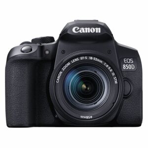 Canon EOS 850D DSLR + 18-55 mm f / 4.0-5.6 IS STM Garanzia Ufficiale 4 anni