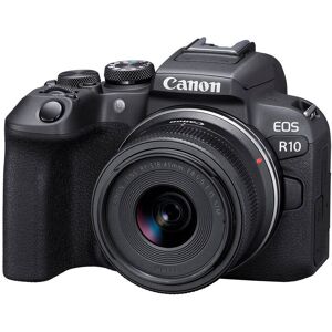 Canon EOS R10 + RF-S 18-45mm f/4.5-6.3 IS STM + adattatore EF-EOS R- Garanzia Ufficiale Italia