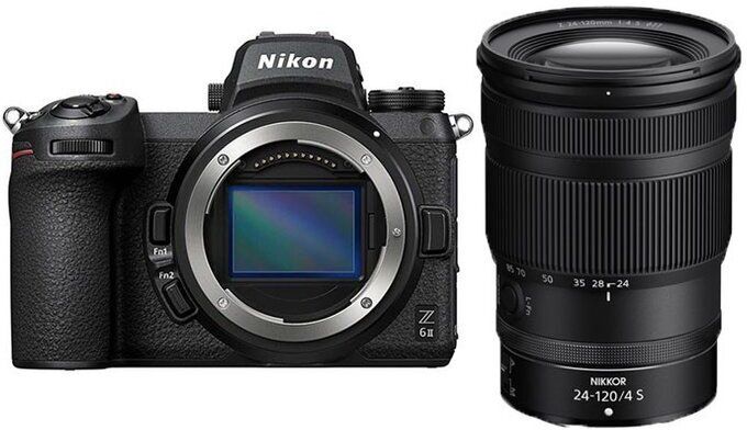 nikon z6 ii + z 24-120mm f/4 s- garanzia ufficiale italia