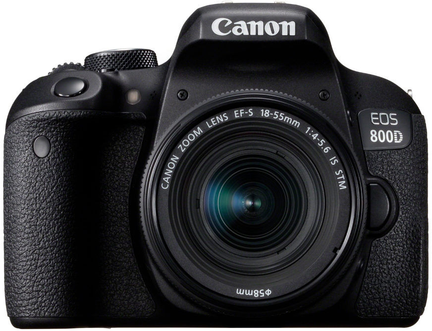 Canon EOS 800D DSLR + 18-55mm f/4.0-5.6 IS STM- Garanzia Ufficiale Italia