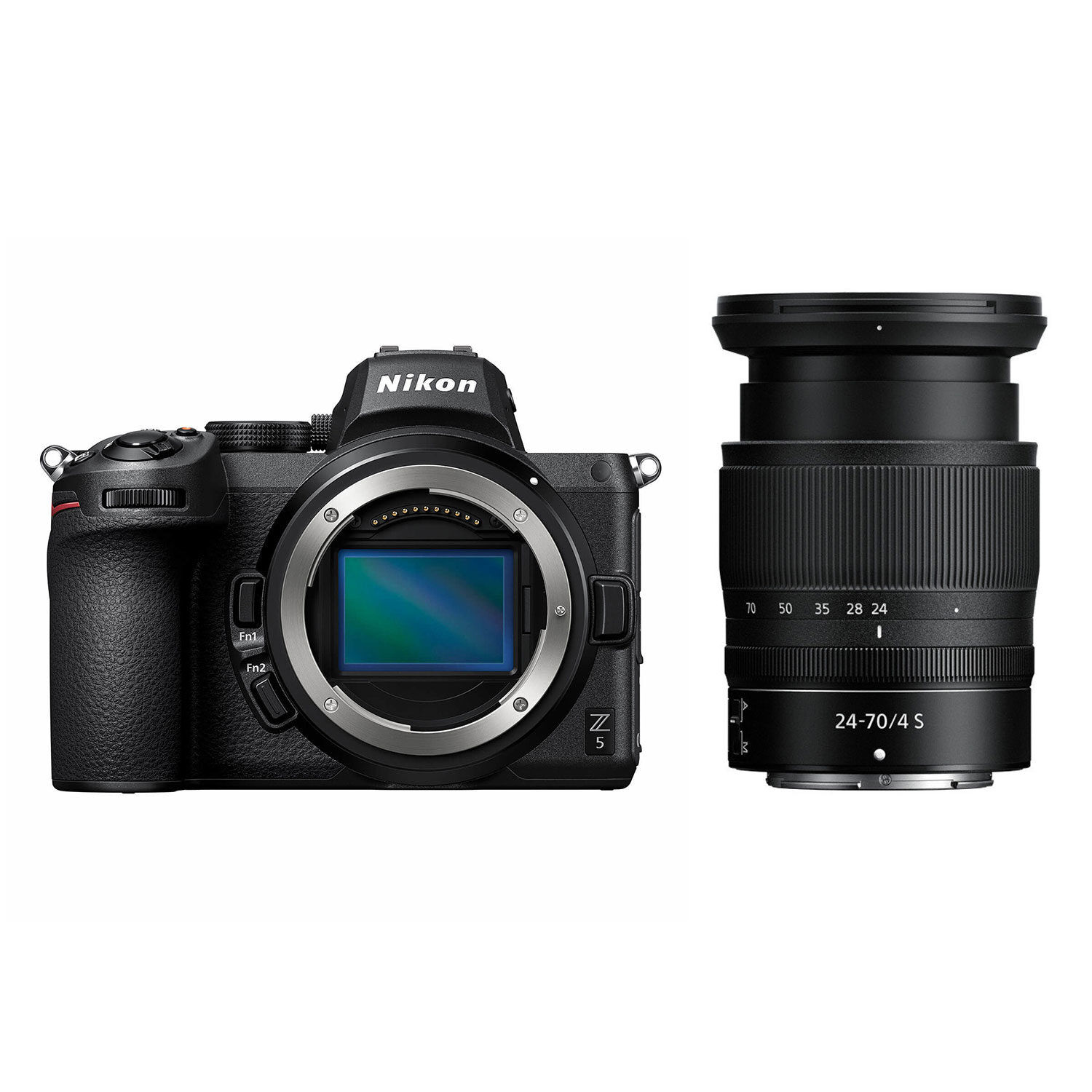 Nikon Z5 + 24-70 mm f/4.0 S- - Garanzia Europa 2 anni - (In magazzino)