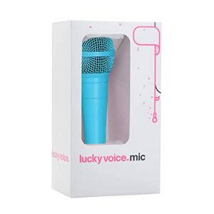 Lucky Voice Microfono per karaoke., Blu