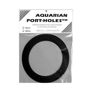 AQUARIAN DRUMHEADS Phbk Port Hole Template - 5 Inch - Black 1 - Pack