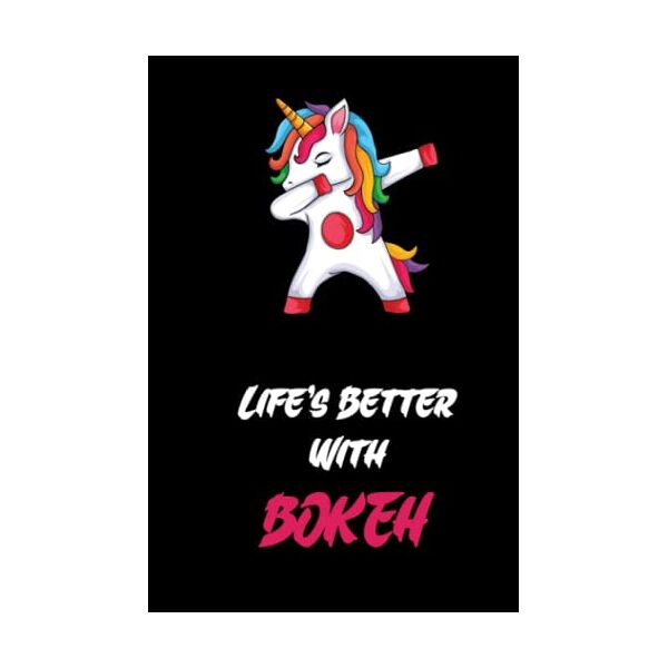 journals, nolok life's better with bokeh: funny notebook for bokeh lovers, cute journal for writing journaling & note taking at home office work school ... christmas gag gift for women men teen friend
