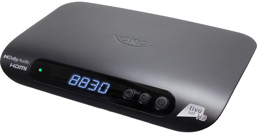 OPENTEL Xoro HRS 8830 set-top box TV Ethernet (RJ-45), Satellite Full HD Nero OPENTEL Xoro HRS 8830 set-top box TV Ethernet (RJ-45), Satellite Full HD Nero