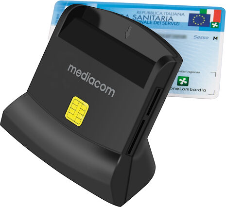 Mediacom LETTORE SMART CARD USB 2.0 MD-S401