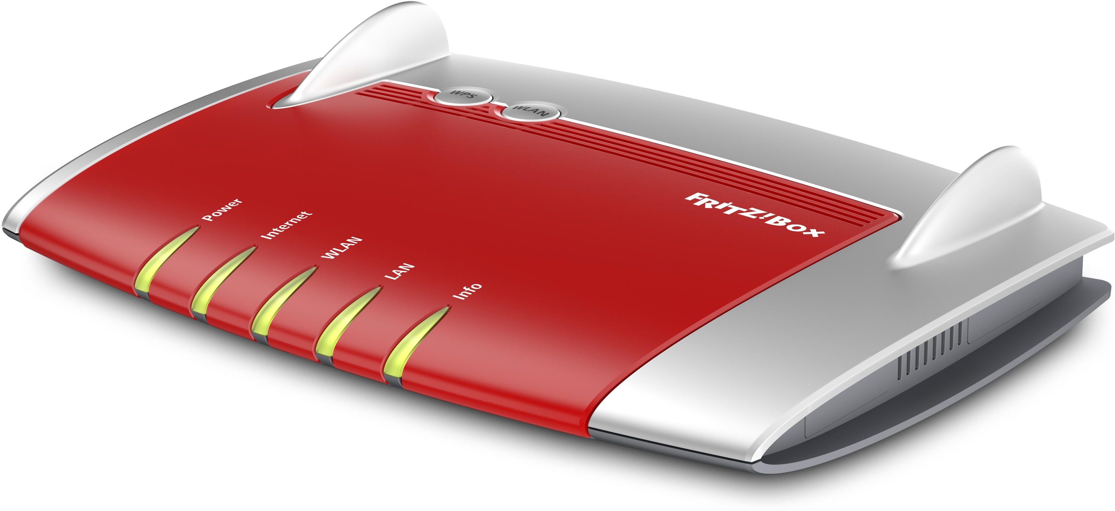 FRITZ! AVM Box 4040 International router wireless Gigabit Ethernet Dual-band (2.4 GHz/5 GHz) Rosso FRITZ! AVM Box 4040 International router wireless Gigabit Ethernet Dual-band (2.4 GHz/5 GHz) Rosso