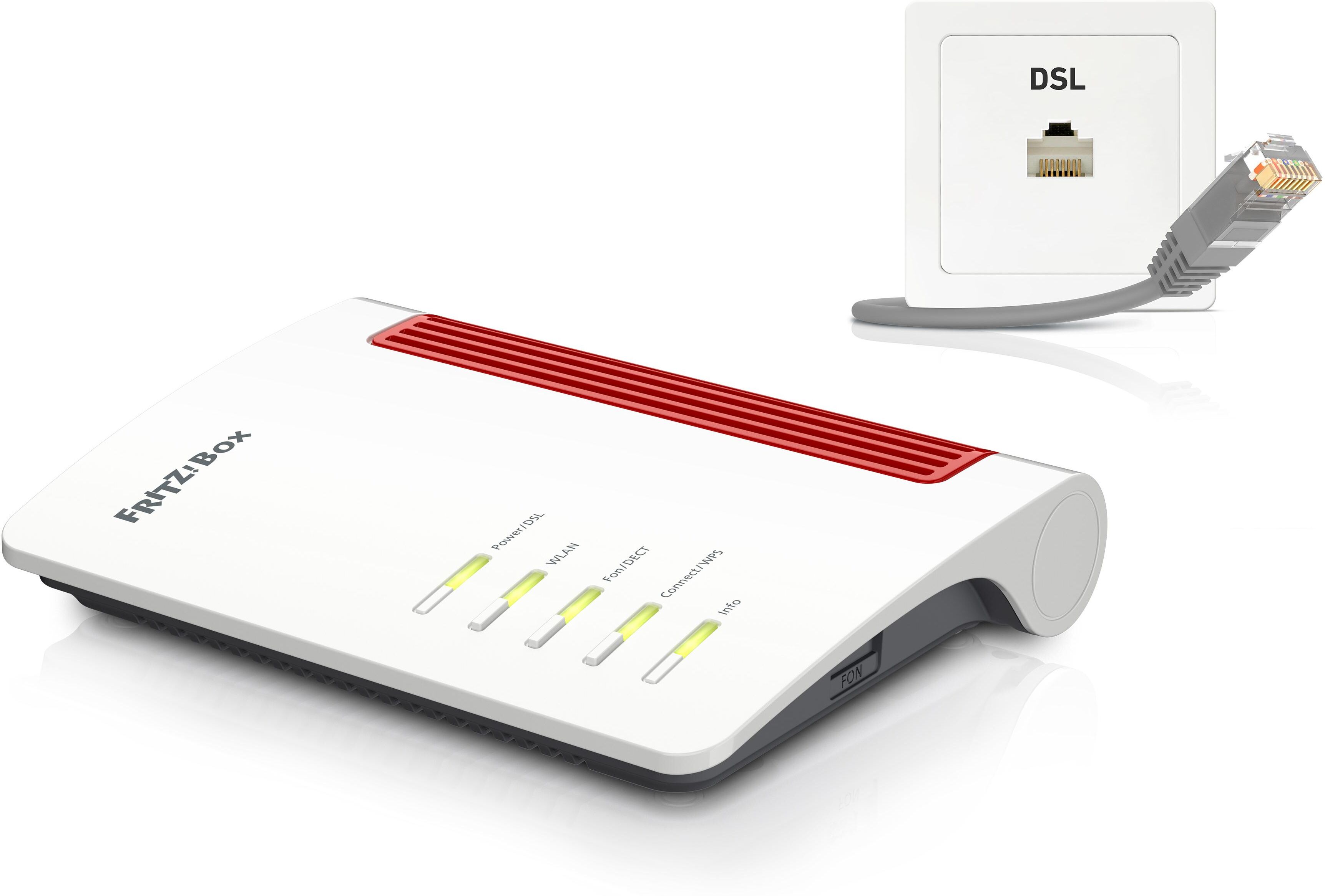 FRITZ! AVM 20002845 Box 7530 International router wireless Gigabit Ethernet Dual-band (2.4 GHz/5 GHz) Bianco FRITZ! AVM 20002845 Box 7530 International router wireless Gigabit Ethernet Dual-band (2.4 GHz/5 GHz) Bianco