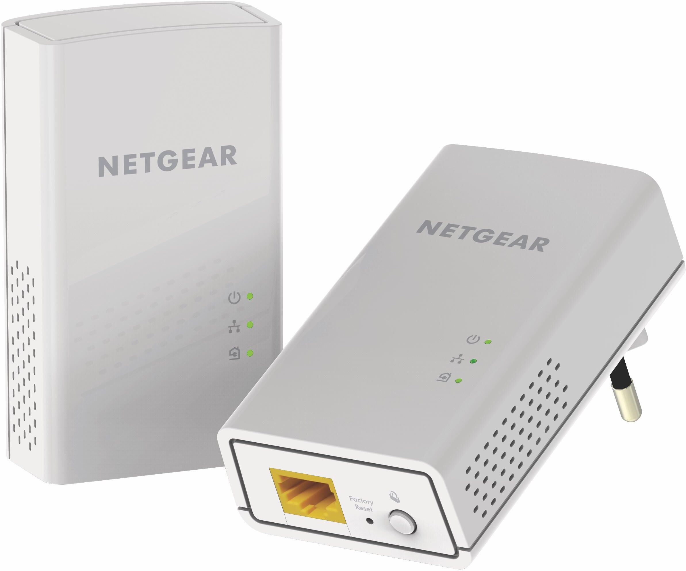 Netgear PowerLINE 1000 + WiFi 1000 Mbit/s Collegamento ethernet LAN Wi-Fi Bianco