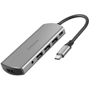 Mediacom ADATTATORE USB-C / HDMI + USB-C + 3 USB 3.0 MD-C309