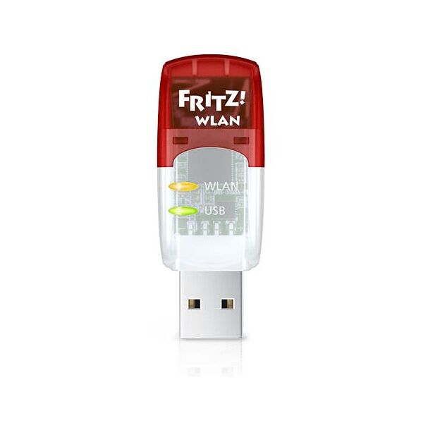 fritz! fritz adattatore usb ac433/n150 mu-mimo usbstickac430