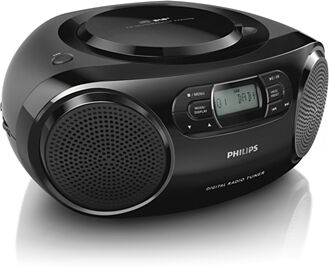 philips azb500 lettore cd portatile nero