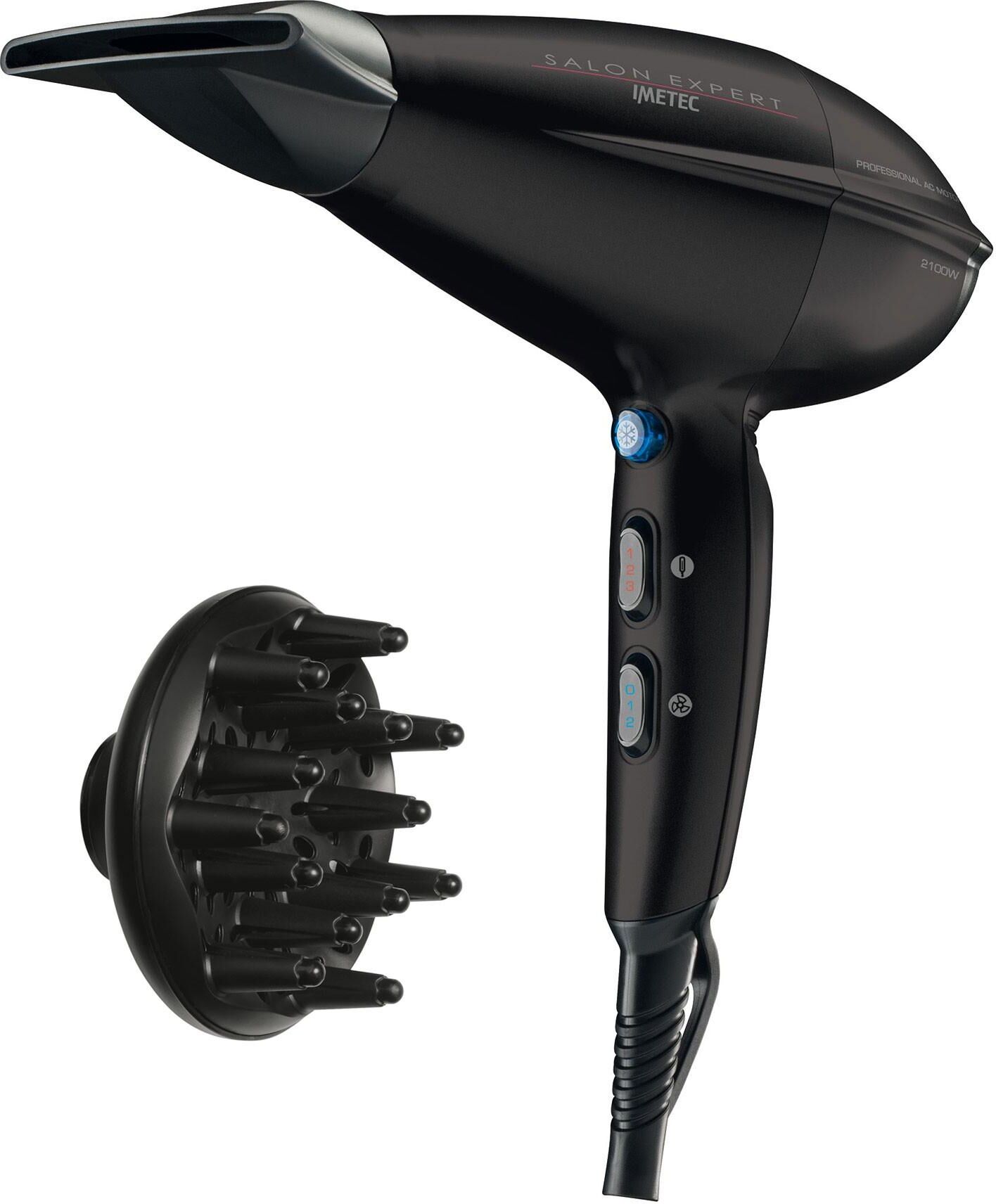 Imetec asciugacapelli P11 2100 11488 2100 W Nero Imetec asciugacapelli P11 2100 11488 2100 W Nero