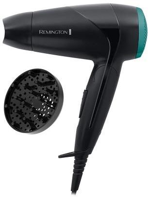 Remington asciugacapelli da viaggio D1500 2000 W Nero, Verde Remington asciugacapelli da viaggio D1500 2000 W Nero, Verde