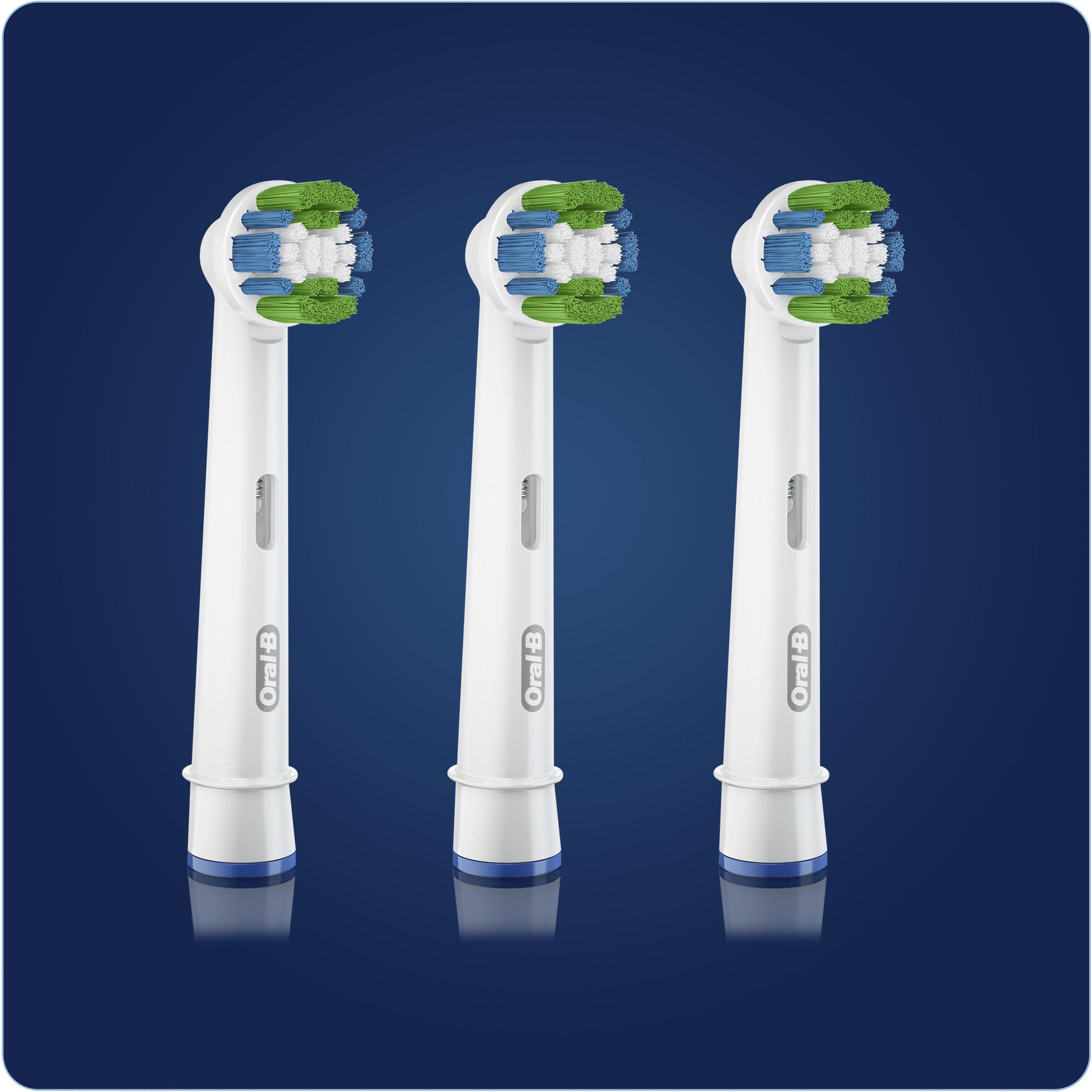 Braun Oral-B Precision Clean Testine Di Ricambio (contiene 3 Pezzi) Con Tecnologia CleanMaximiser