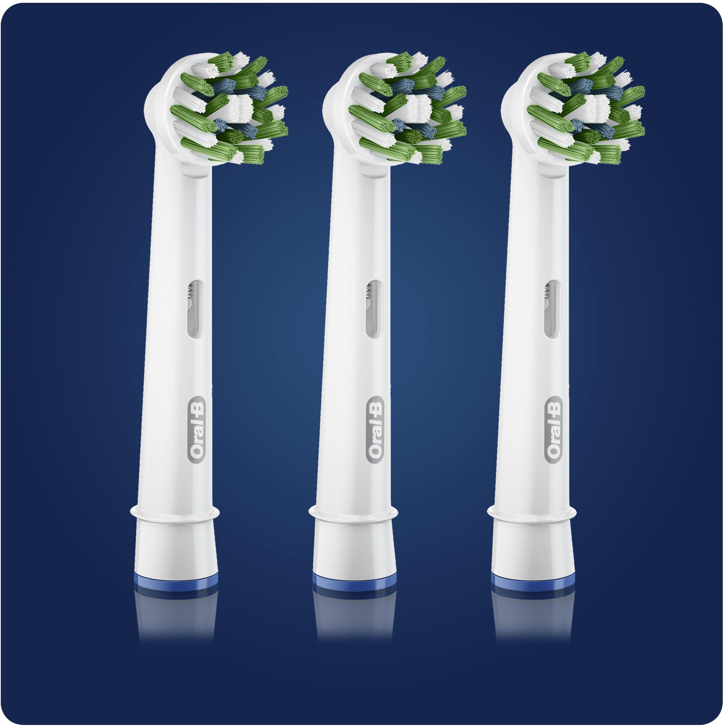 Braun Oral-B CrossAction Testine Di Ricambio (Confezione Da 3 Pezzi), Con Tecnologia CleanMaximiser Braun Oral-B CrossAction Testine Di Ricambio (Confezione Da 3 Pezzi), Con Tecnologia CleanMaximiser