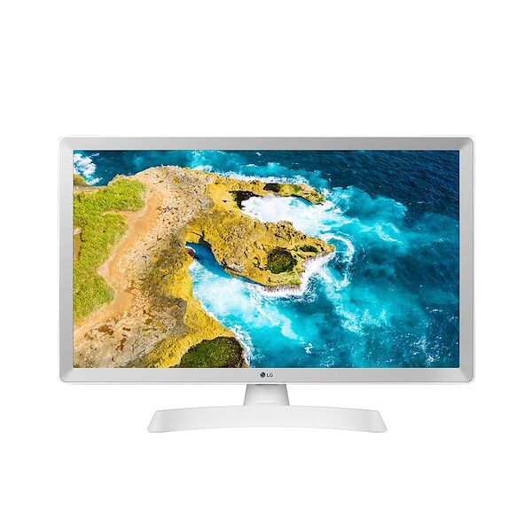 lg monitor tv led smart 24 hd t2 24tq510s-w white