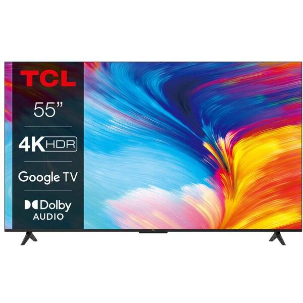 tcl google tv led 55 4k hdr t2 55p635