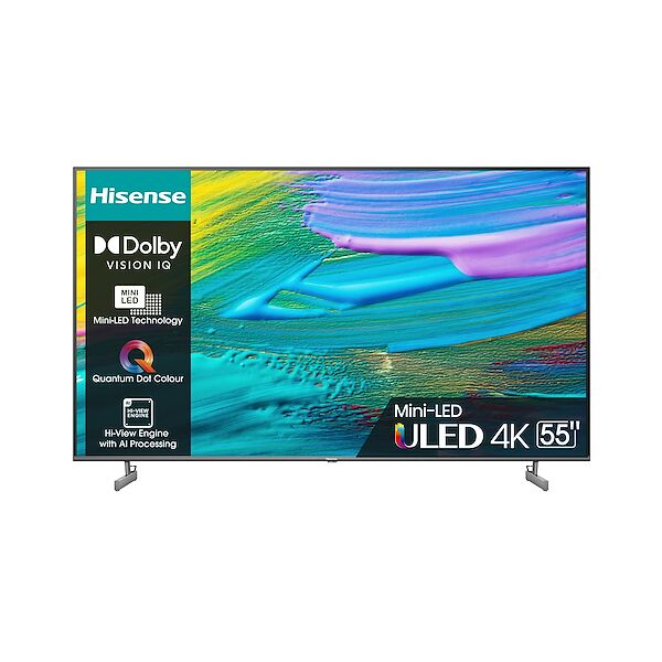 hisense smart tv miniled 55 4k uhd 120hz dolby vision 55u69kq