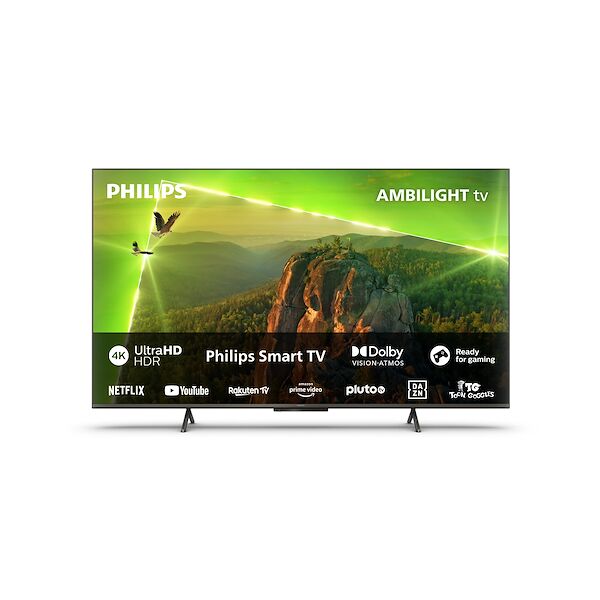 philips smart tv led 43 4k ambilight 3 hdr10 43pus8118/12