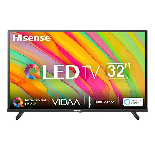 hisense smart tv qled 32 full hd 2 hdmi vidaa6.0 32a59kq
