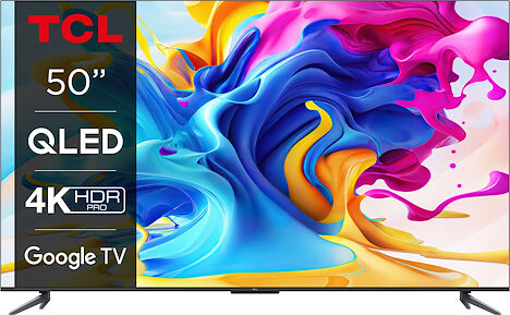 TCL GOOGLE TV QLED 50" 4K HDR10+ 50C645