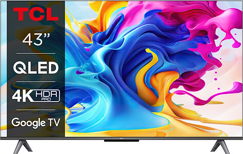 TCL GOOGLE TV QLED 43" 4K HDR10+ 43C645