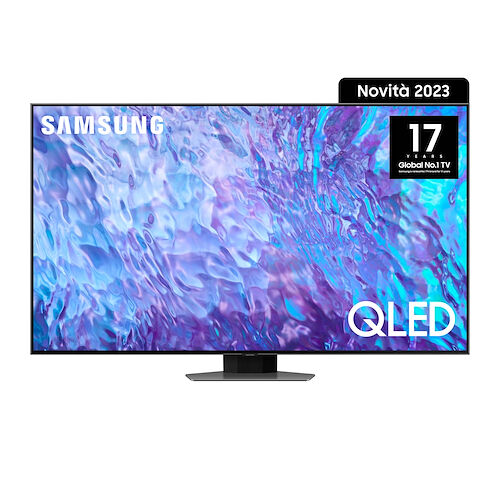 Samsung SMART TV 65&apos;&apos; QE65Q80CATXZT QLED 4K, 2023 Dimensioni schermo (pollici): 65,000-Smart Tv: Si-Risoluzione: 4K-