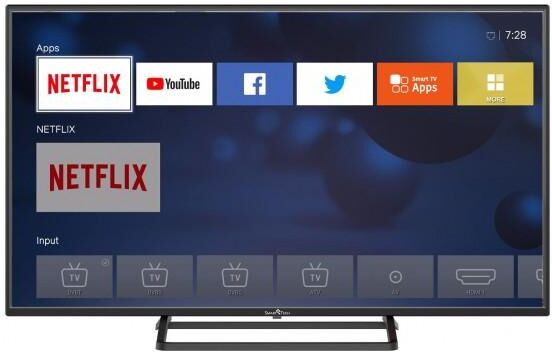 SMART TECH Smart-Tech SMT40N30FV1U1B1 TV 100,3 cm (39.5") Full HD Smart TV Wi-Fi Nero