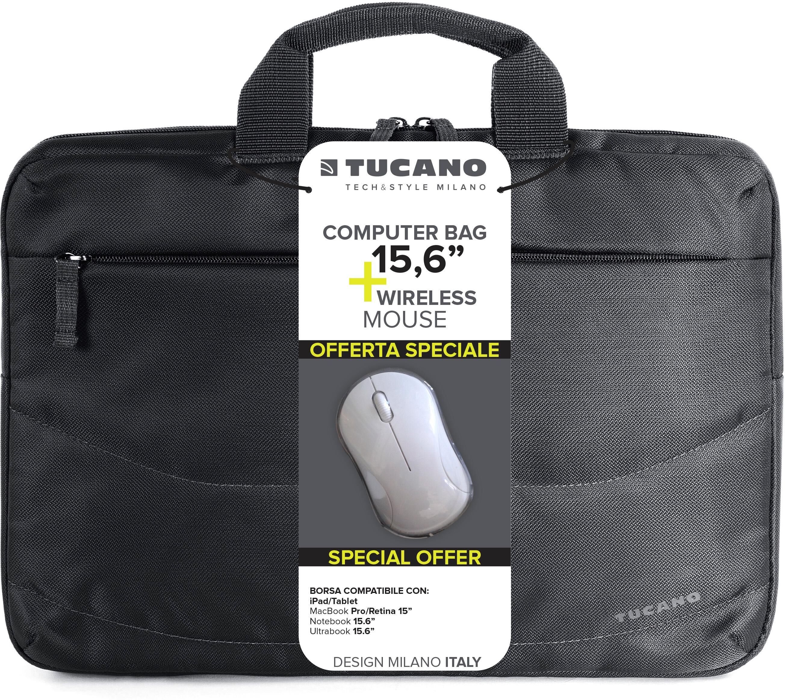 Tucano Borsa Linea Idea + Mouse Wireless