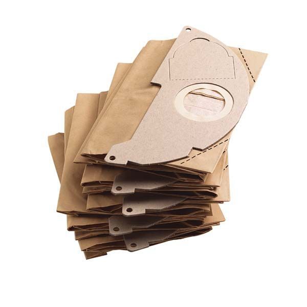 karcher sacchetti carta conf. 5pz per bidoni wd2 cod.6904322