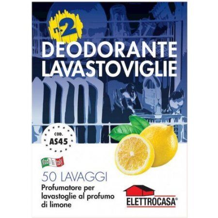 ELETTROCASA deodorante per lavastoviglie al limone AS 45