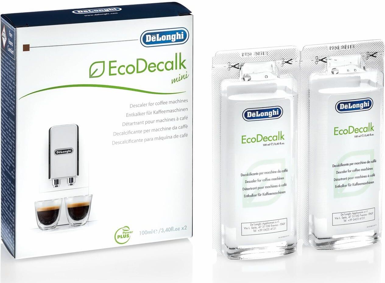 DeLonghi EcoDecalk 2x100ml decalcificante per macchina da caffè 100 ml DeLonghi EcoDecalk 2x100ml decalcificante per macchina da caffè 100 ml