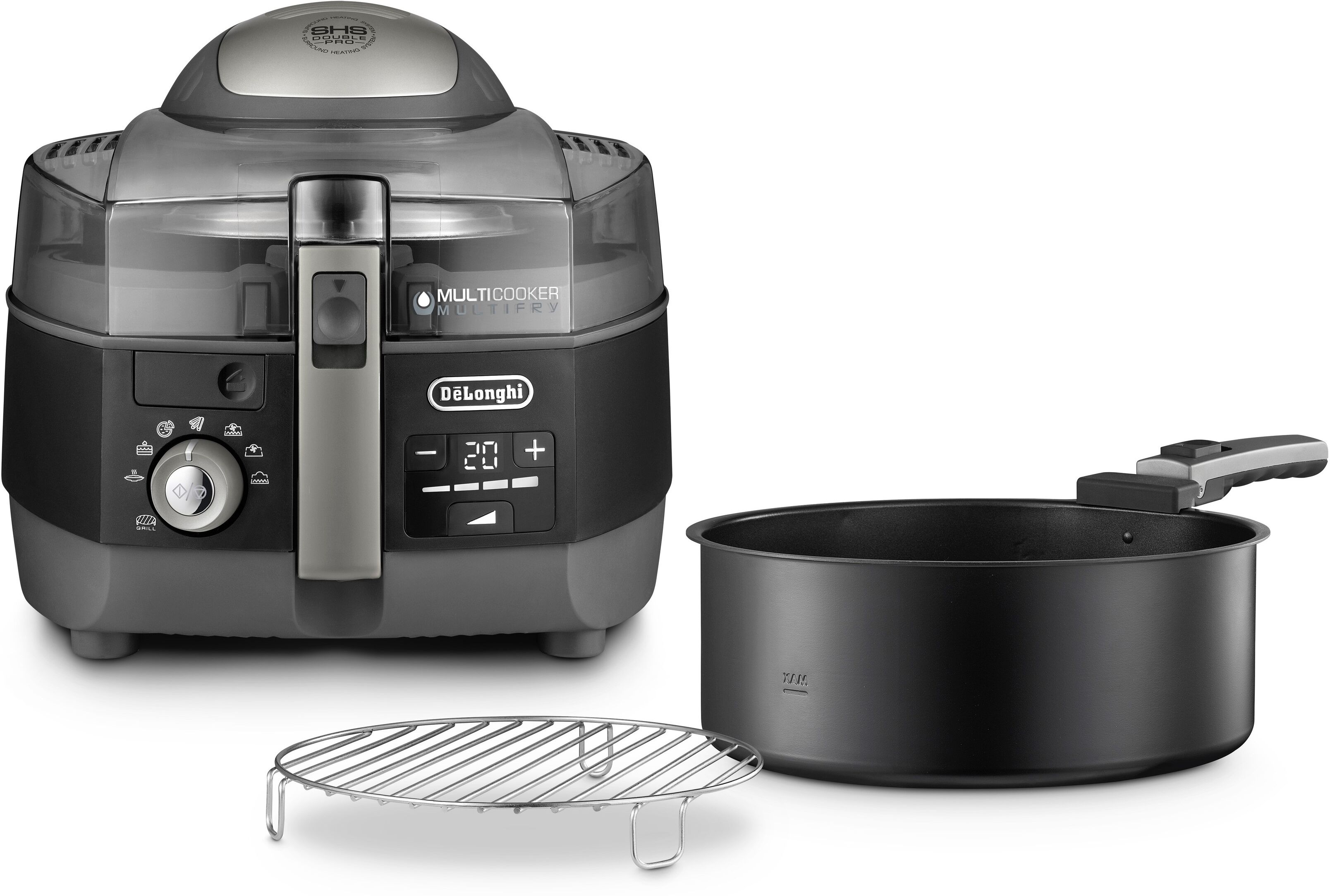 DeLonghi MULTICOOKER MULTIFRY 1400W FH1396/1.BK