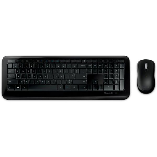 microsoft kit tastiera + mouse wireless desktop 850 py9-00009