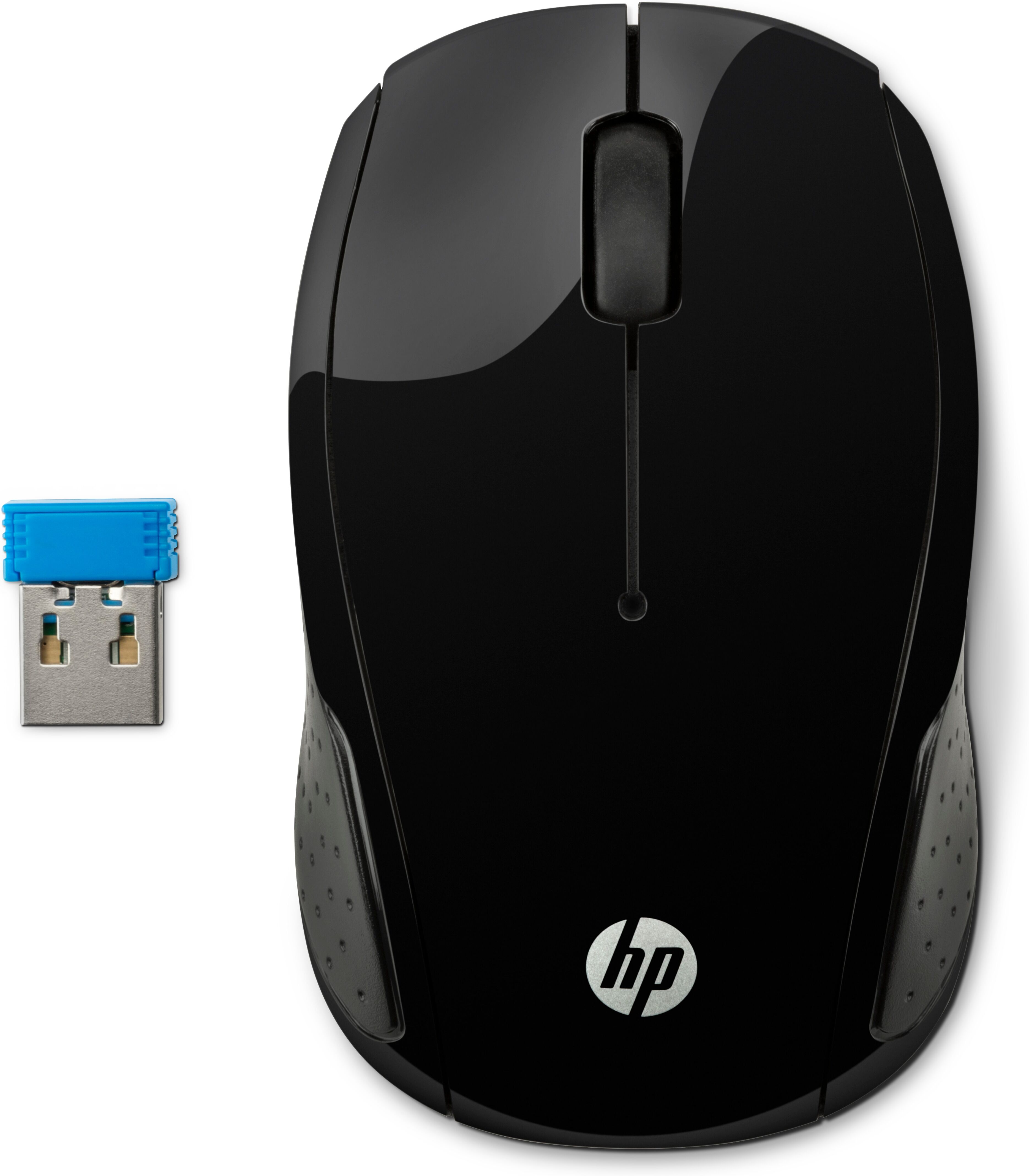 hp mouse wireless 200 black x6w31aa