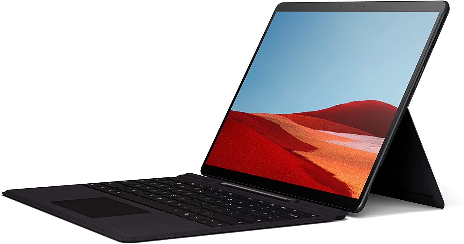 Microsoft Surface Pro X 13" 8 GB 128 GB Wi-Fi 5 (802.11ac) 4G LTE Nero Windows 10 Home Inclusa Tastiera Pro X Keyboard Microsoft Surface Pro X 13" 8 GB 128 GB Wi-Fi 5 (802.11ac) 4G LTE Nero Windows 10 Home Inclusa Tastiera Pro X Keyboard