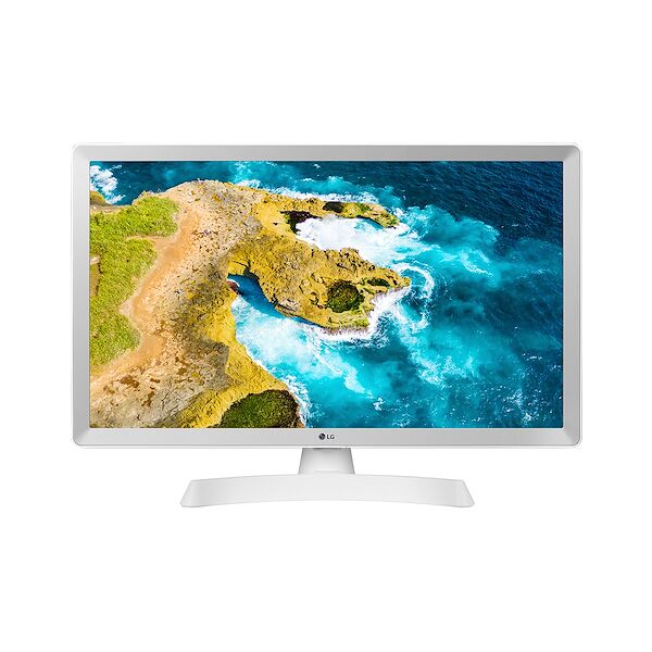 lg monitor tv led smart 24 hd t2 24tq510s-w white