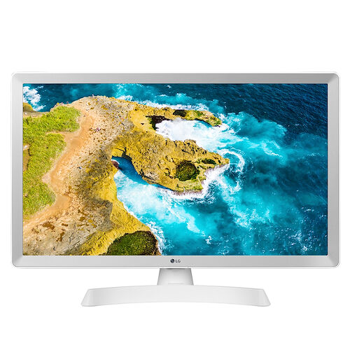 LG MONITOR TV LED SMART 24" HD T2 24TQ510S-W WHITE