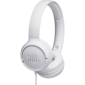 JBL Tune 500 Cuffia Padiglione auricolare Connettore 3.5 mm Bianco