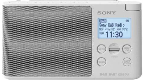 Sony XDR-S41D Portatile Digitale Bianco Sony XDR-S41D Portatile Digitale Bianco